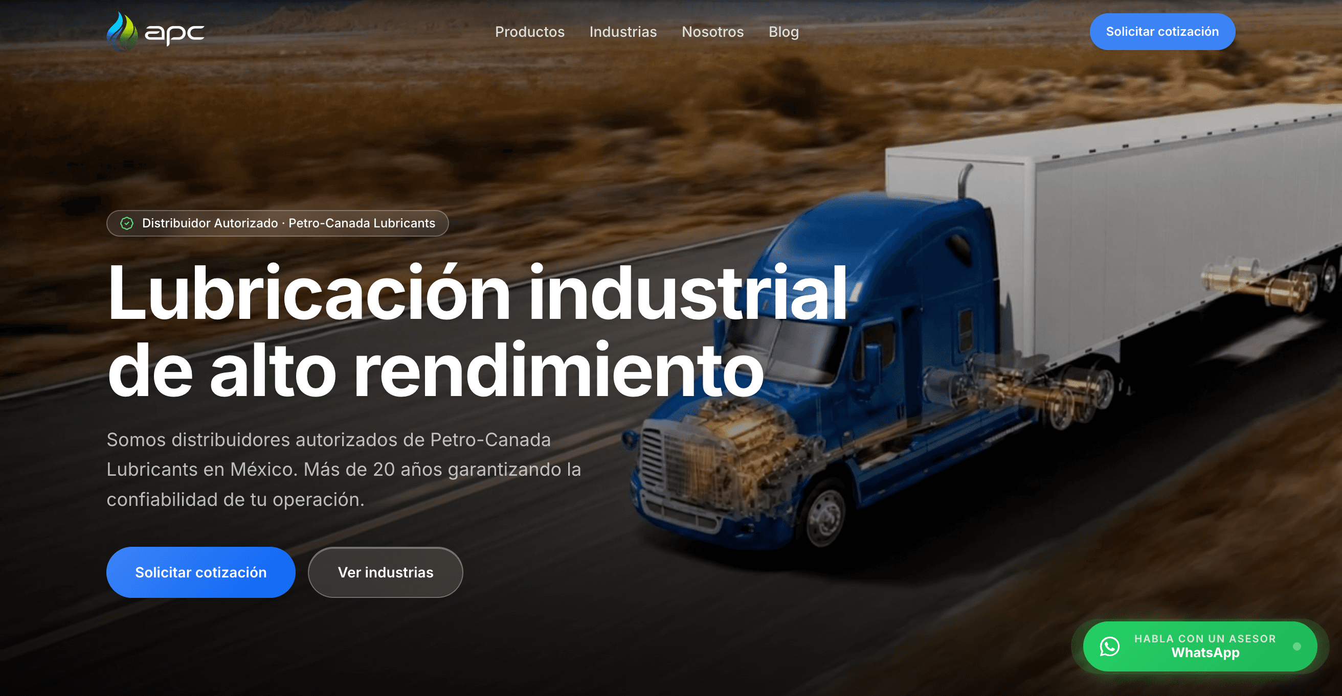 APC Engineering homepage