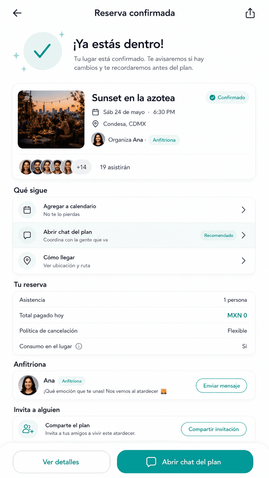 V1 · Event app