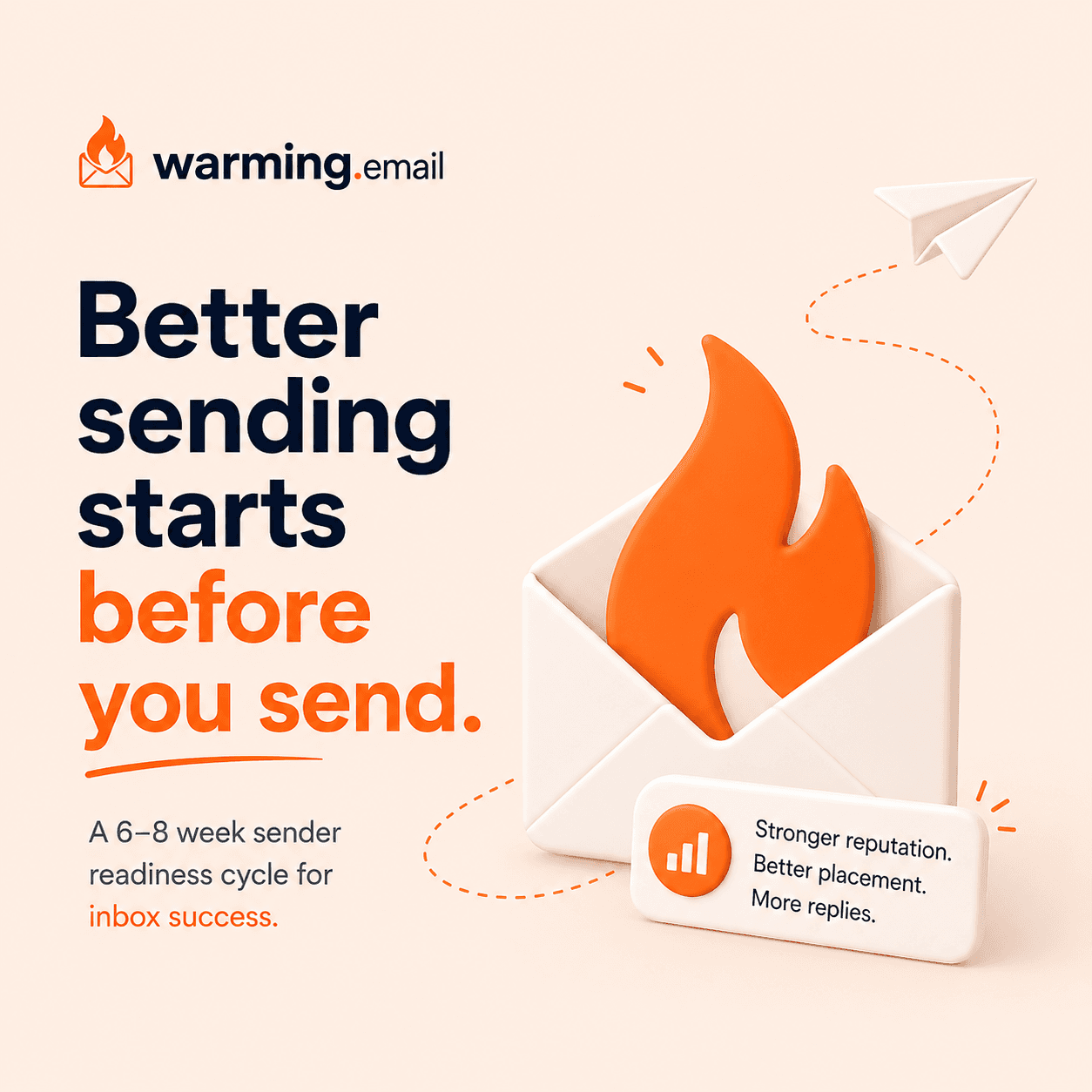 Warming.email square social post 2
